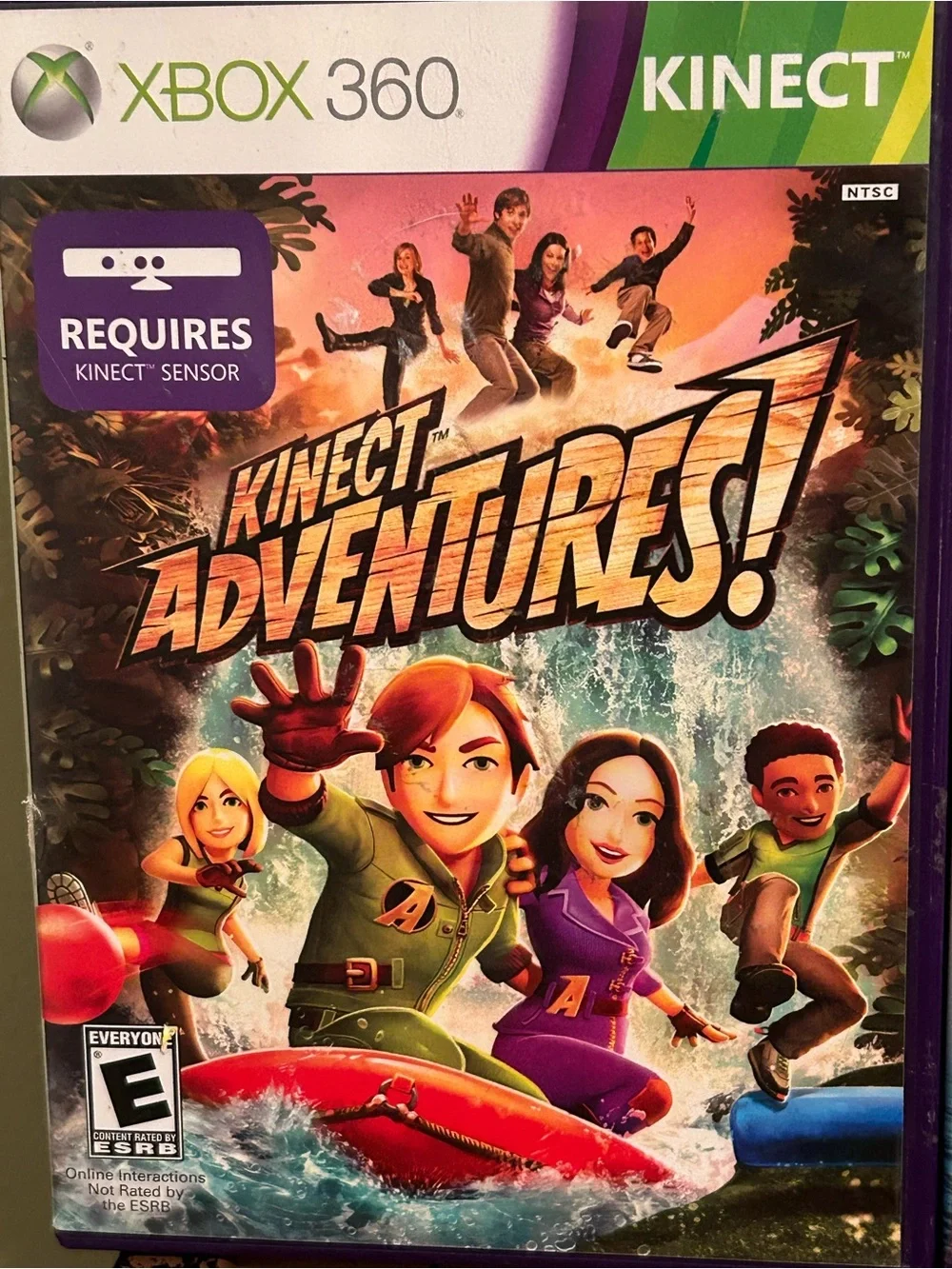 Microsoft Xbox 360 Kinect Bundle Kinect Adventures & Wipeout In The Zone